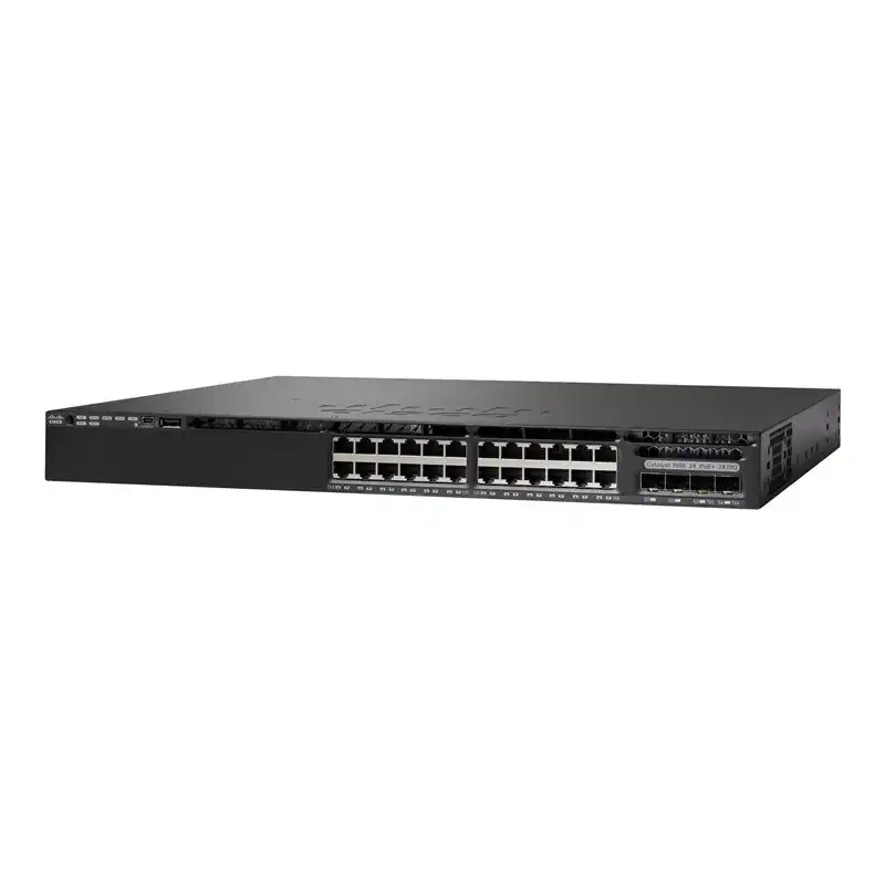 Cisco Catalyst 3650-24TD-L - Commutateur - Géré - 24 x 10 - 100 - 1000 + 2 x 10 Gigabit SFP+ - de b... (WS-C3650-24TD-L)_1